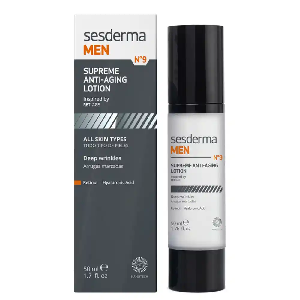 Sesderma Loción Facial Anti Edad para Hombre Supreme 