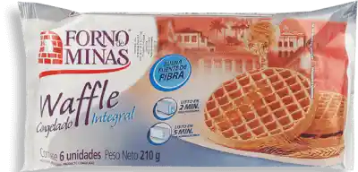 Waffle Integral Forno de Minas