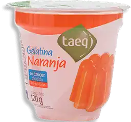 Taeq Gelatina Lista Light Naranja