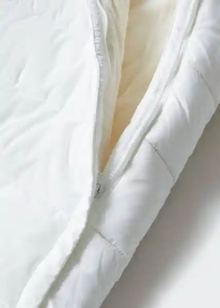 Abrigo Anorak Teddyl5 Off White Talla 64 Niños Mango