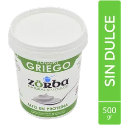 Zorba yogurt griego natural
