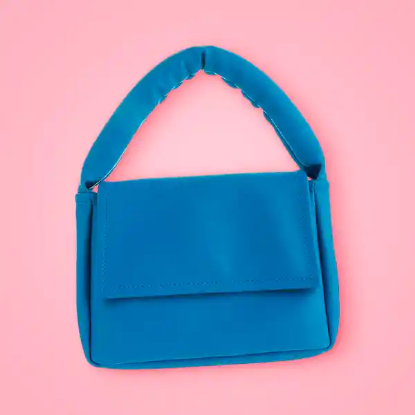 Bolso de Moda Colores Vibrantes Azul Miniso