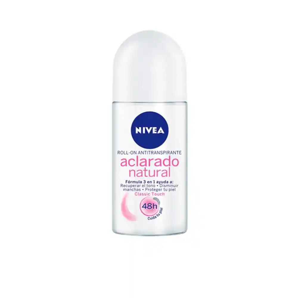Desodorante Nivea Tono Natural Aclarante Roll On (50 Ml)