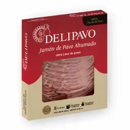 Delipavo Jamón de Pavo Ahumado en Rodajas
