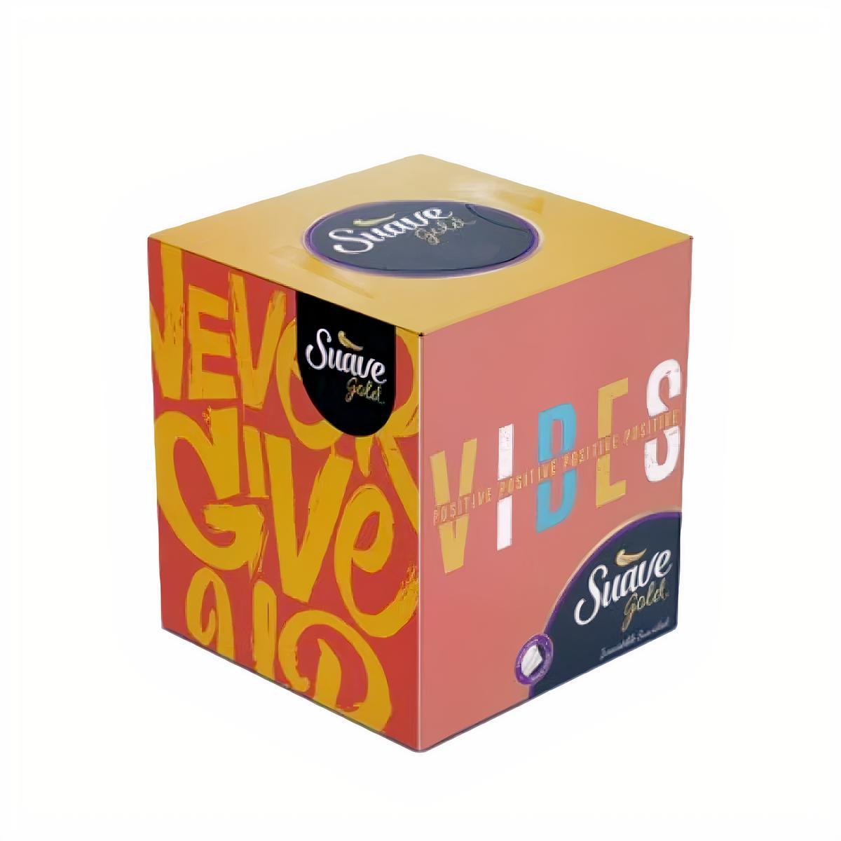 Suave Gold Pañuelos Faciales Blancos Triple Hoja 60 und