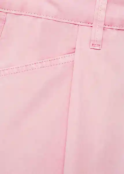 Short Alice Rosa Pastel Talla L Mujer Mango