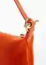 Bolso P Toutou Naranja Talla 99 Mujer Mango