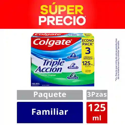 Colgate Crema Dental Triple Acción