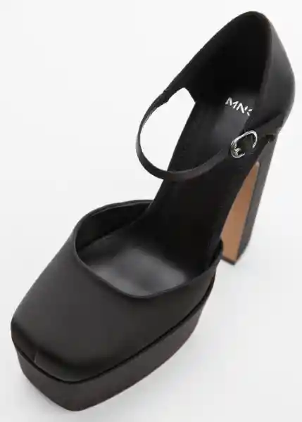 Zapatos Octavia Negro Talla 37 Mujer Mango