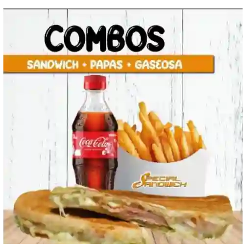 Combo Sandwich de Queso 22cm