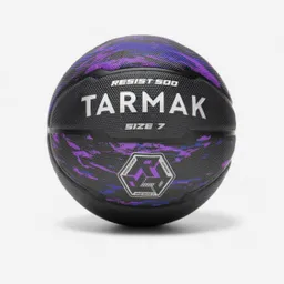 Tarmak Balón de Baloncesto Morado Negro Talla 7 R500