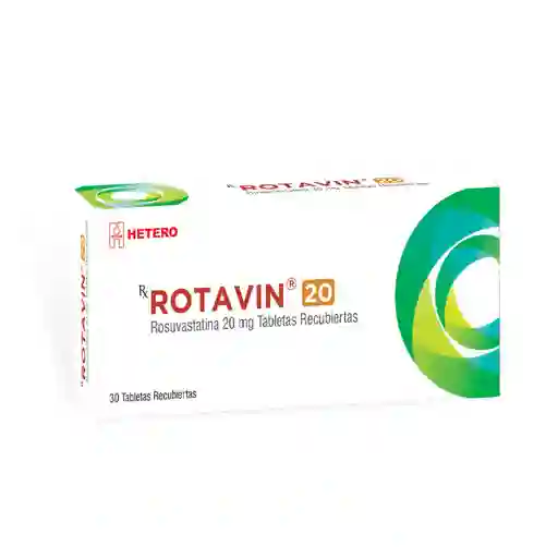 Rotavin Tabletas (20 mg)