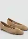 Zapatos Alado Camel Talla 36 Mujer Mango