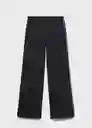 Pantalón Romeo Negro Talla L Mujer Mango