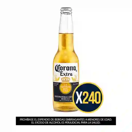 Cerveza Corona Botella 330 Ml X240