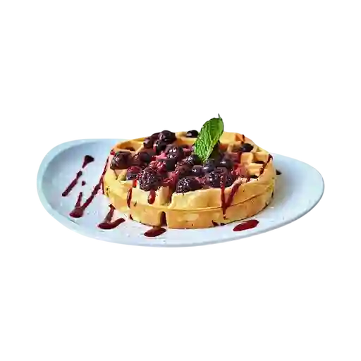 Waffle Frutos Rojos