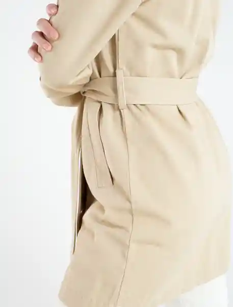 Chaqueta Mujer Beige Polvo Claro Talla S Naf Naf