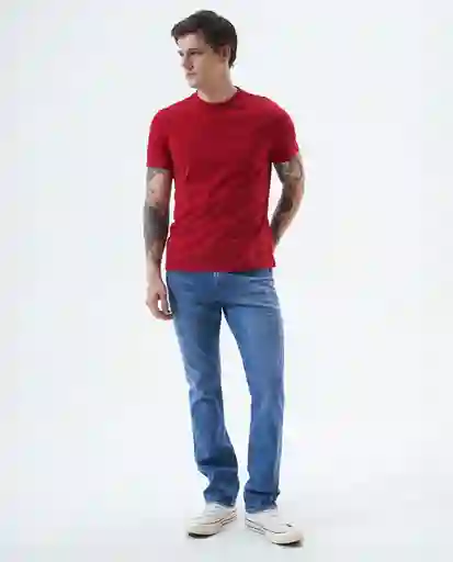 Camiseta Hombre Rojo Talla M 840C000 Americanino