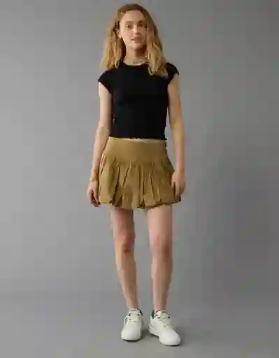 Falda Mujer Verde Talla: 6 5163309 American Eagle