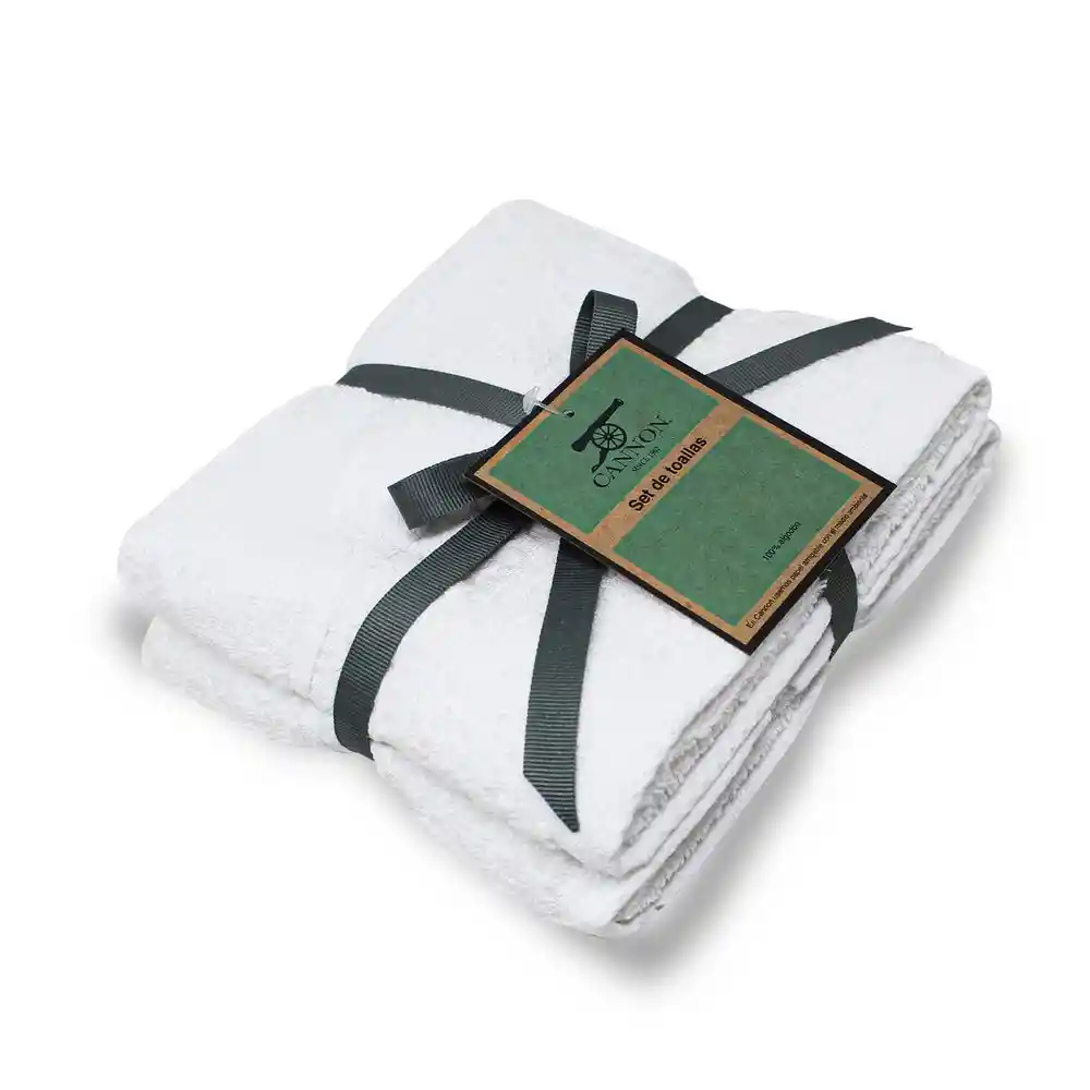 Toalla 40x70 en 460 Gm Blanco