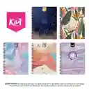 Kiut Cuaderno Grande 7 Materias Mixto Argollado 180 Hojas