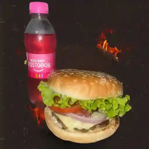 Hamburguesa Sencilla Combo