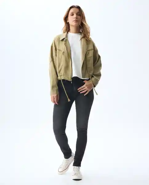 Jean Mujer Negro Talla 8 331G503_NEG194004 Americanino