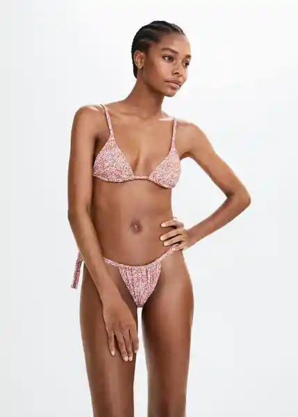 Top Bikini Bondi Rojo Talla L Mujer Mango