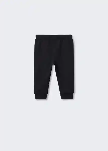 Pantalón Mateo Negro Talla 72 Niños Mango