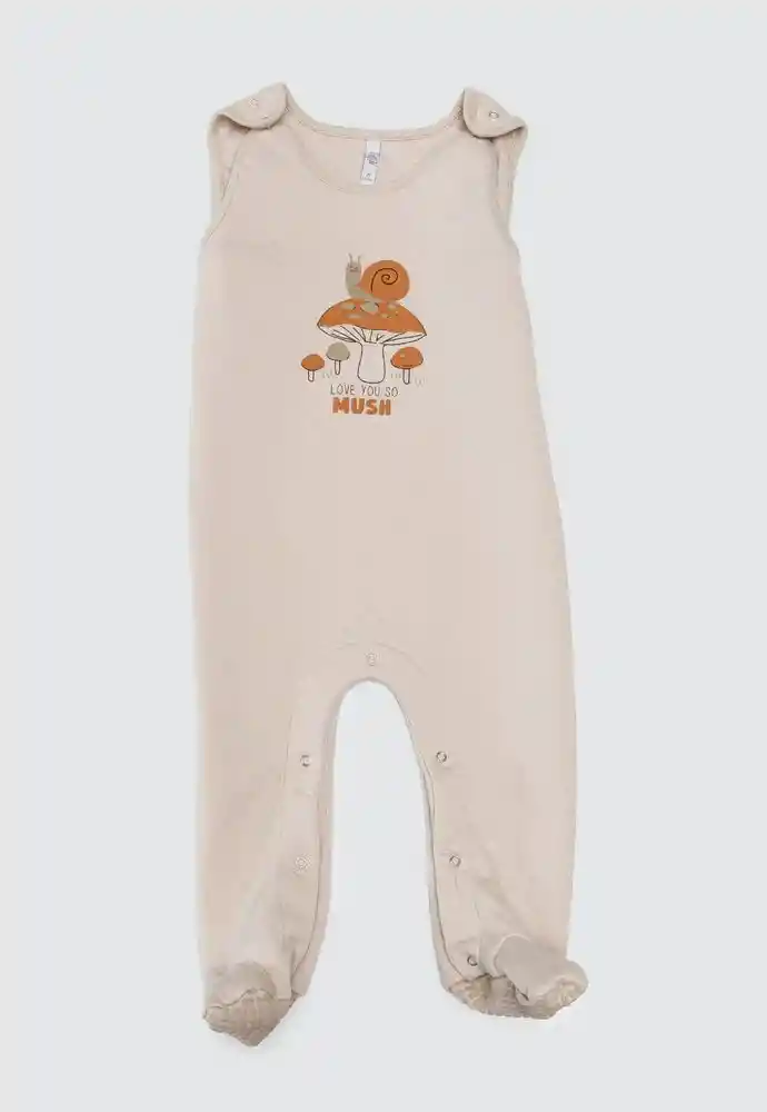 Enterizo Largo 9/12meses-arena