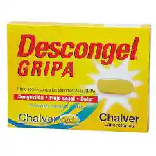 Descongel antigripal capsulas blandas