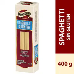 Monticello Pasta Spaghetti de Arroz N 5 sin Gluten