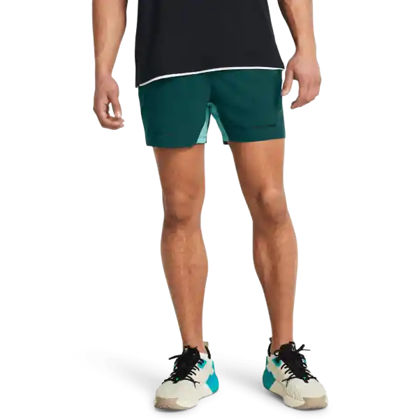 Under Armour Short 5 Training Hombre Verde XL 1384217-449