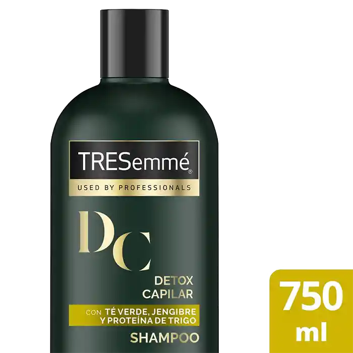  Tresemme Shampoo Detox Capilar con Te Verde