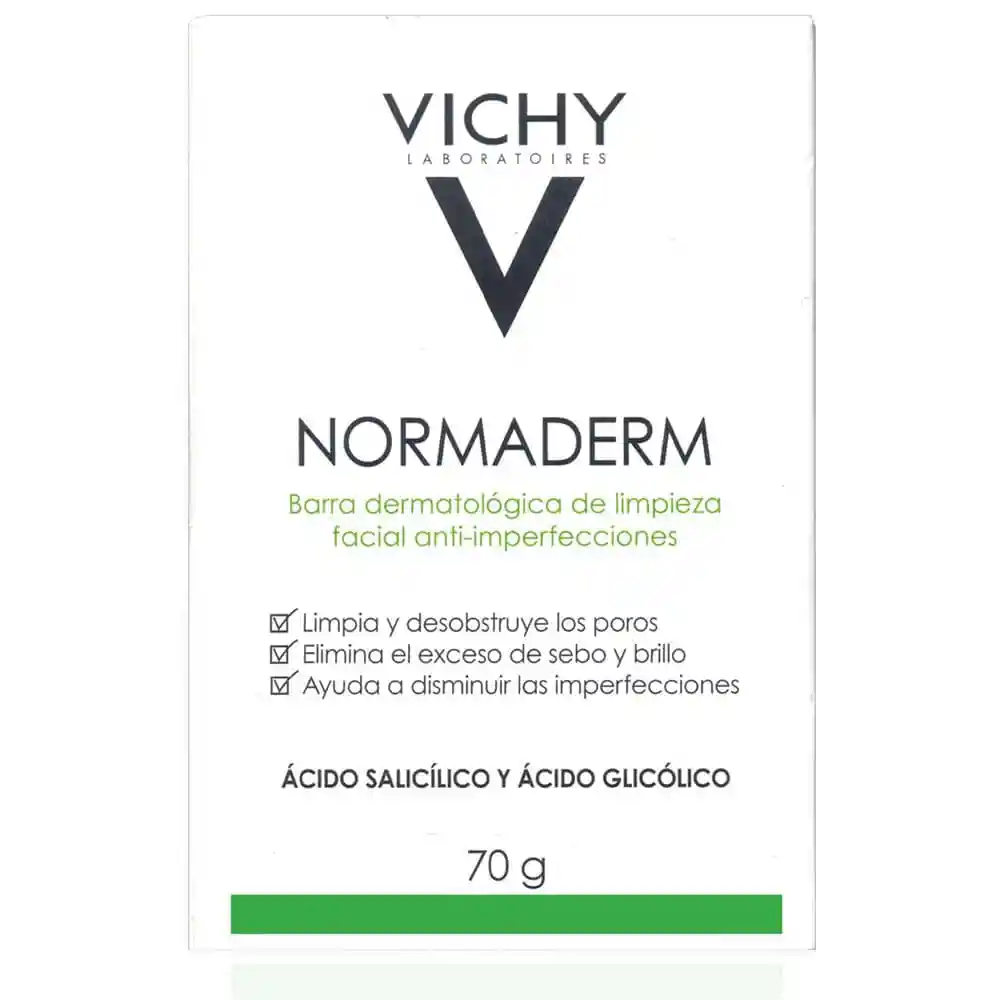 Vichy Barra Dermatológica de Limpieza Facial Anti-imperfecciones