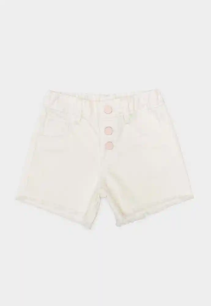 Short 9/12meses-ivory