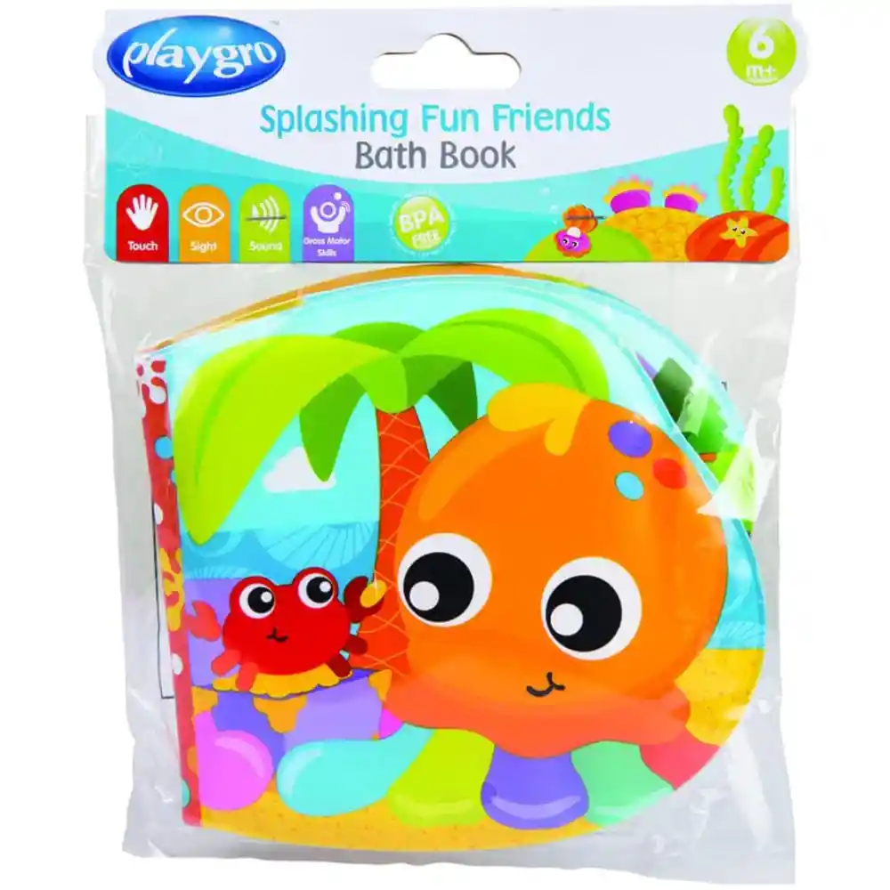 Libro Para El Baño Splashing y Sus Amigos Playgro