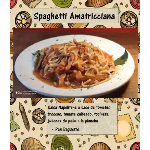 Spaghetti Amatricciana