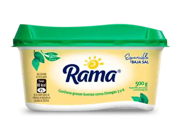 Rama mantequilla con sal