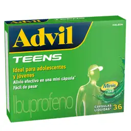 Advil Teens Ibuprofeno 200 Mg