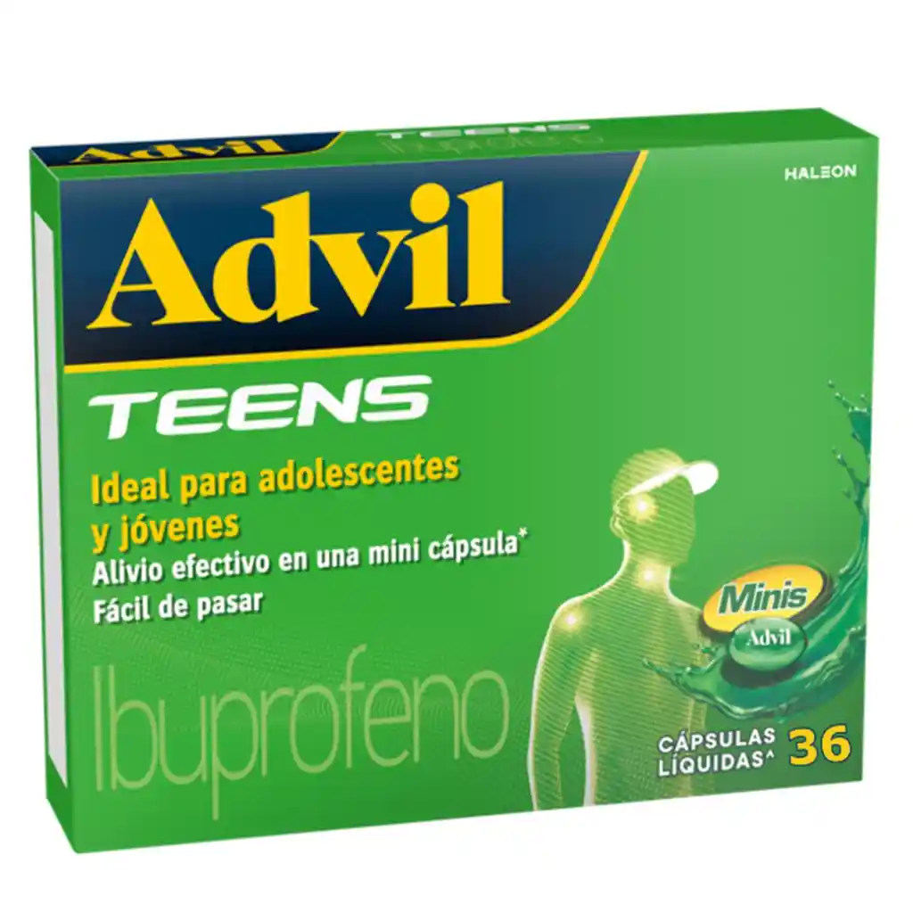 Advil Teens Ibuprofeno 200 Mg