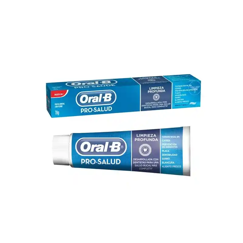 Oral-B crema dental pro salud limpieza profunda