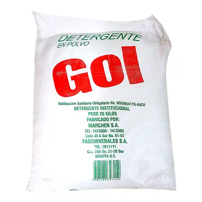 Gol Detergente en Polvo