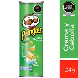 Papas Pringles Crema y Cebolla 124 gr