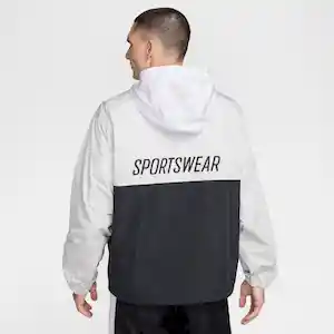 Nike Chaqueta Club Marina Lifestyle Blanco de Hombre Talla S