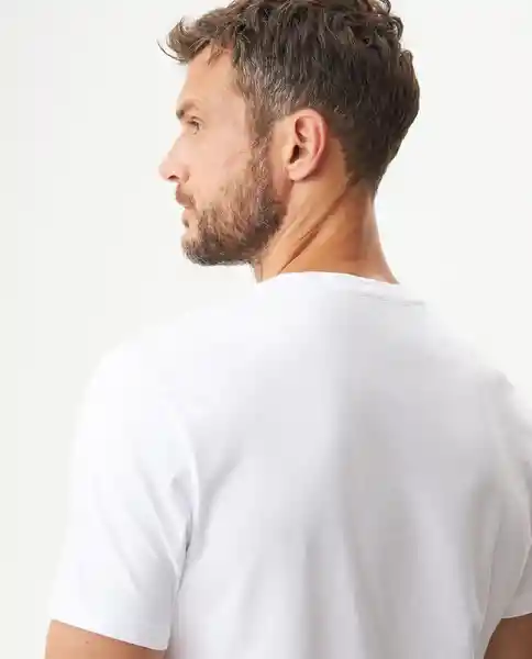 Camiseta Compass Graphic Blanco 0 Claro Talla XS Chevignon