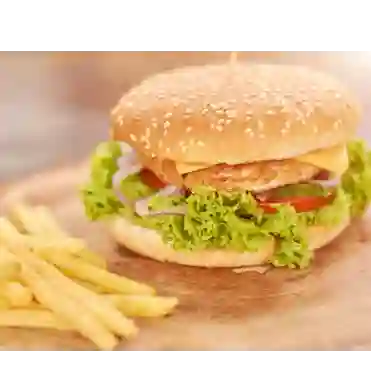 Combo Hamburguesa de Pollo