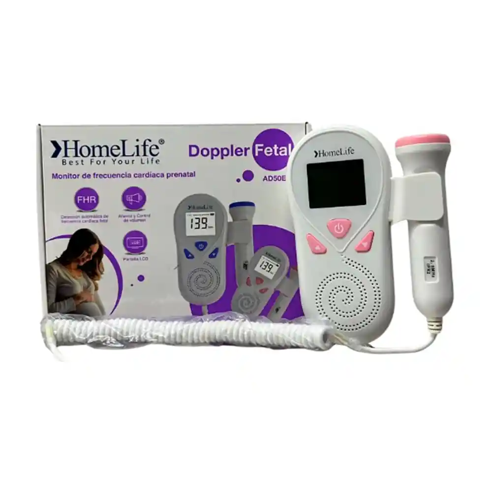 Doppler Fetal Homelife Rosado
