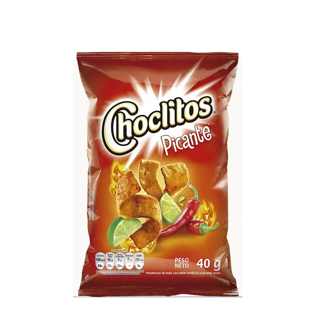 Choclitos Snack de Maíz Sabor a Picante