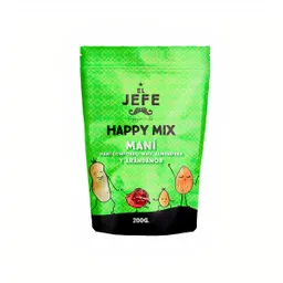 El Jefe Happy Snack Happy Mix Mezcla de Maní Confitado 200 g